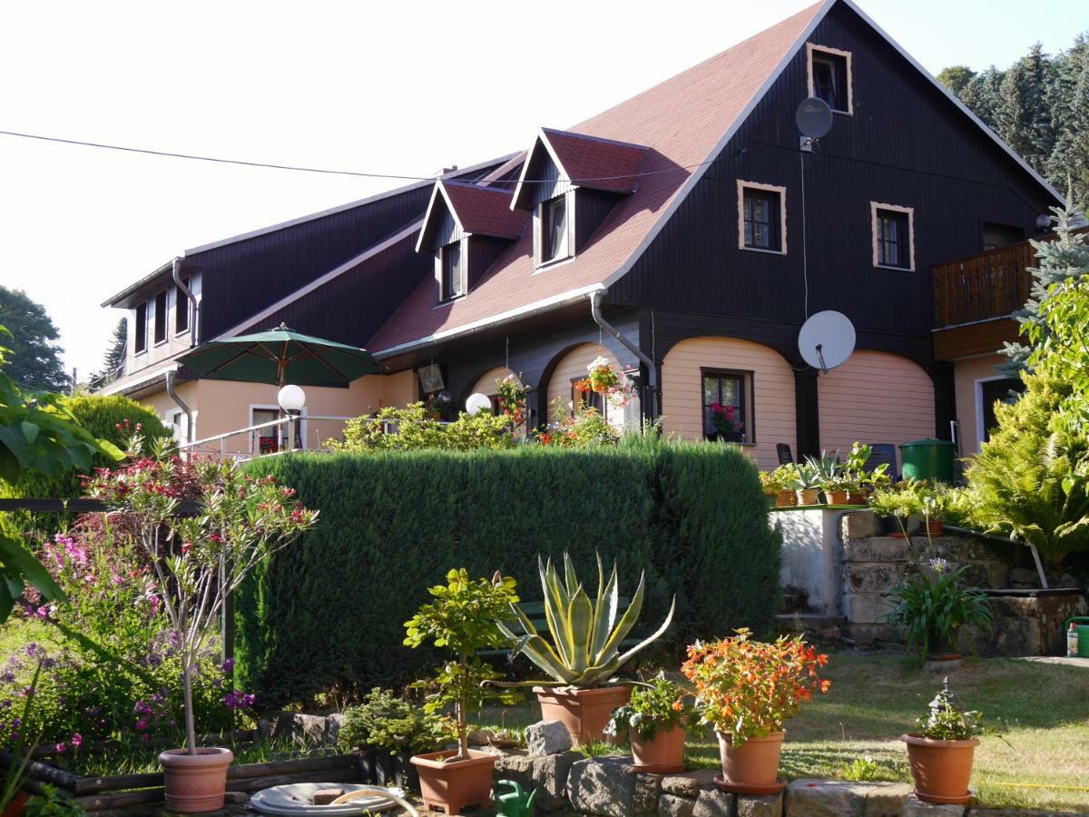 Ferienwohnung Hesse Am Wachberg Saupsdorf Bagian luar foto