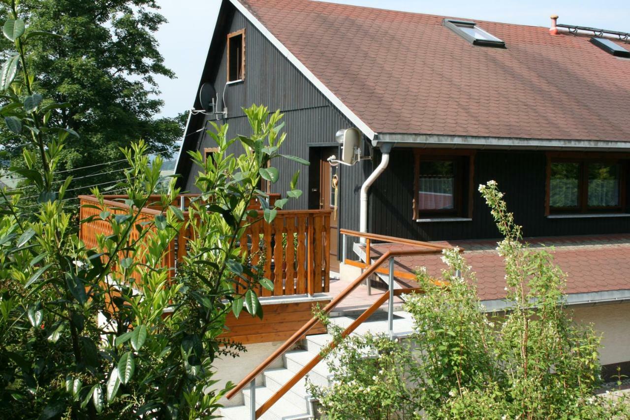 Ferienwohnung Hesse Am Wachberg Saupsdorf Bagian luar foto