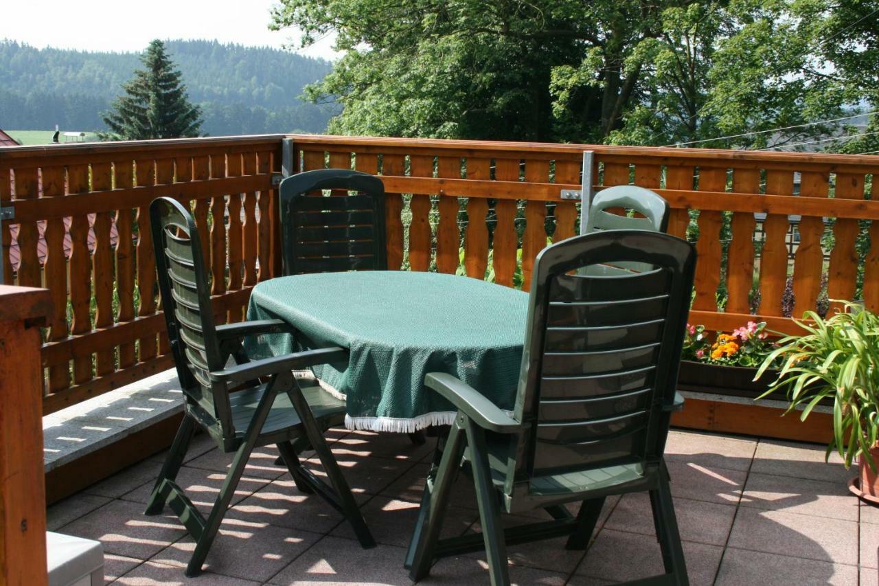 Ferienwohnung Hesse Am Wachberg Saupsdorf Bagian luar foto